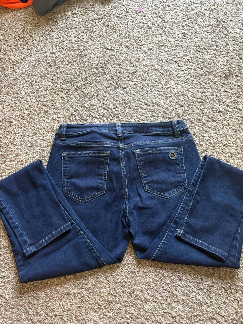 Michael Kors Navy Skinny Jeans